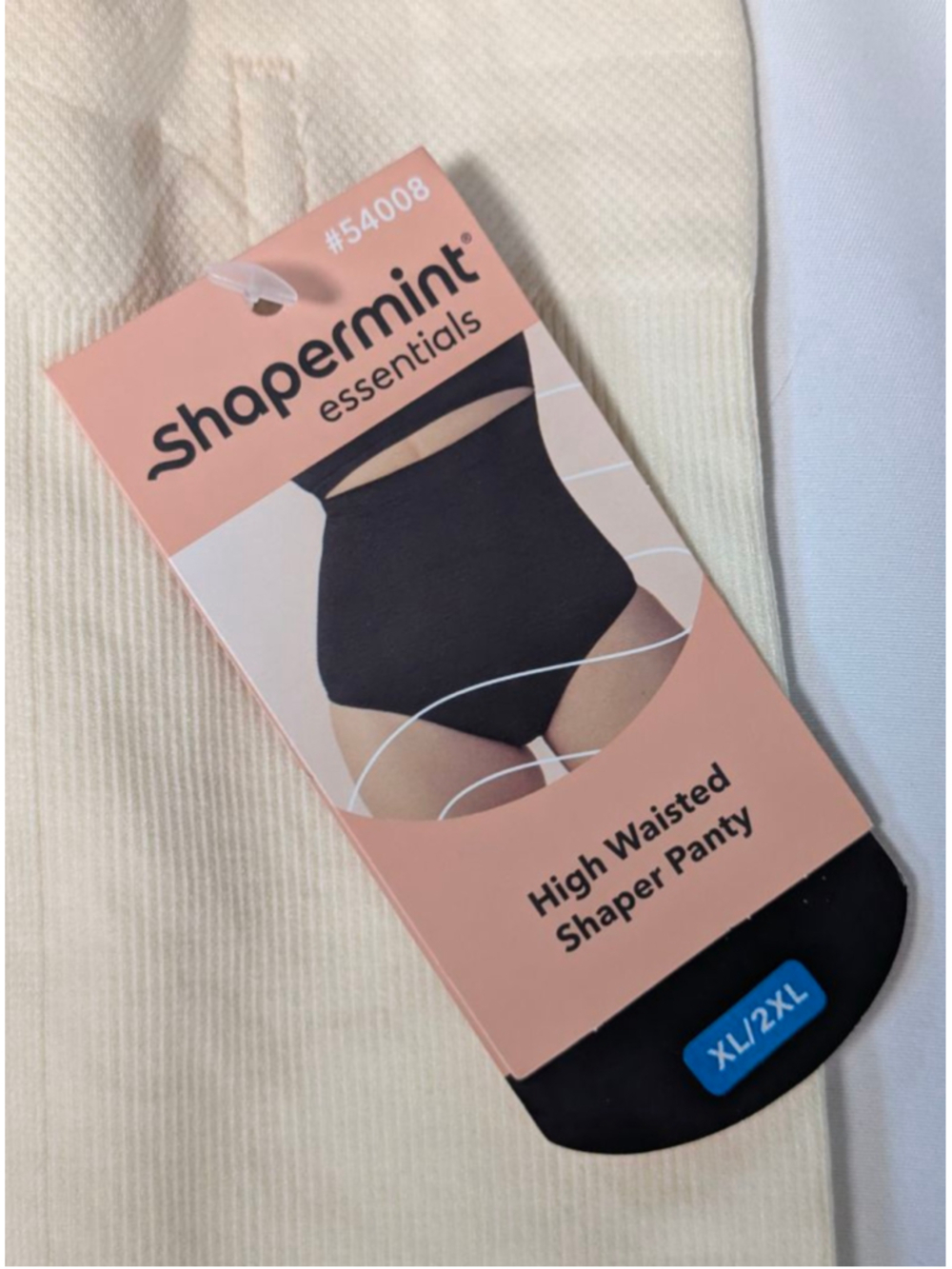 Shapermint Essentials High Waisted Shaper Panty Nude XL 2XL - Picture 5 of 7